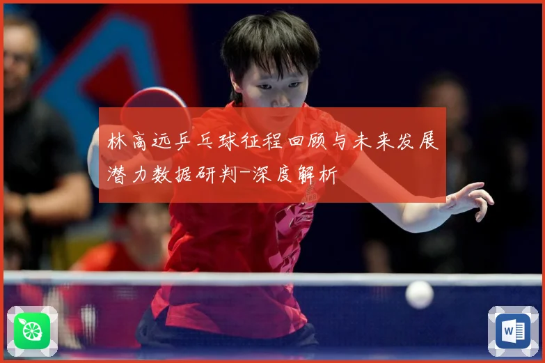 林高远乒乓球征程回顾与未来发展潜力数据研判-深度解析